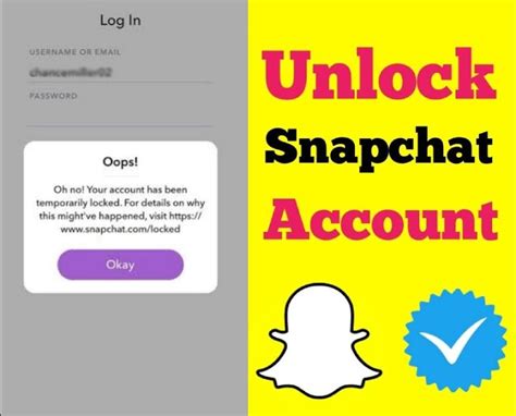 Snapchat Account Locked